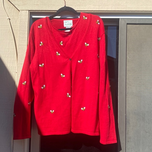 Two piece cardigan and tank set - Picture 1 of 4